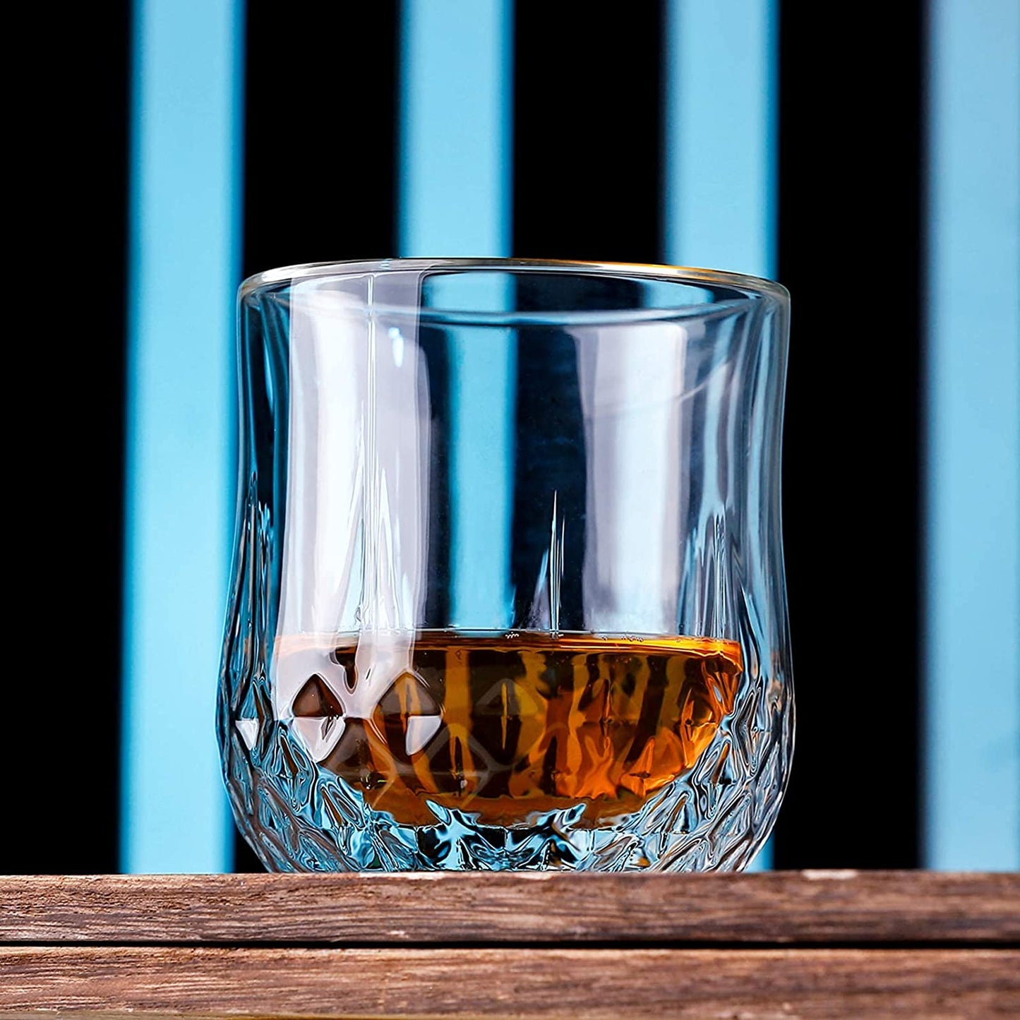 Double Wall Insulated Whisky Crystal Glass 250ML (Set of 2)