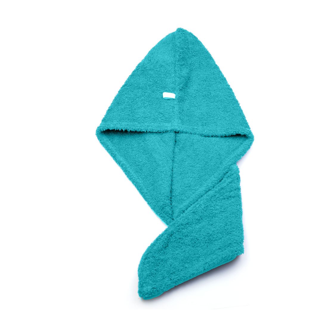 100% Cotton Terry Hair Towel Wrap