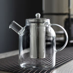 Borosilicate Glass Teapot with Stainless Steel Infuser 1600ML