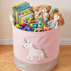 Unicorn Classic Kids Storage Basket 45L Oval (40x33x40cm)