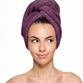Premium Cotton Hair Towel Wrap – Super Absorbent Terry Turban
