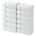 Luxury Cotton Face Towels – Set of 12, 600 GSM
