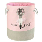 Kids Ballerina Canvas Laundry & Toy Basket – 50L