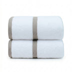 100% Cotton Bath Towel Set – 2 Piece, 600 GSM