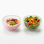 Double Wall Borosilicate Serving Bowls 300ML – Set of 2