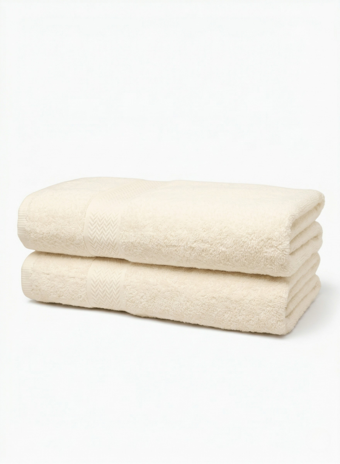 Luxury Cotton Bath Towels Set of 2 – 70x140 cm, 100% Cotton 600 GSM Ultra Soft & Highly Absorbent, Hotel & Spa Quality Quick Dry Large Bathroom Towels