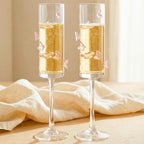 Butterfly Champagne Flute Glasses 180ML – Set of 2