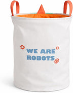 Robot Themed Robo Buddy Kids Laundry Basket 45L (40x35cm)
