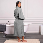 Áo choàng tắm Terry Unisex có dép