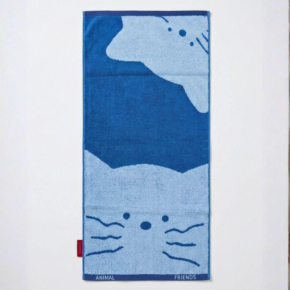 Kids Cute Cat Hand Towel Set – 3 Piece Cotton
