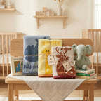 Kids Safari Animal Hand Towel Set – 3 Piece Cotton