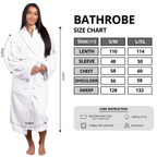 Áo choàng tắm Terry Unisex có dép
