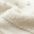 Premium Hand Towels Set of 6 | 100% Egyptian Cotton | Ultra Soft, Quick Dry – 16x30 Inches