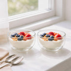 1CHASE 200ML Double Wall Dip Bowls Set of 2