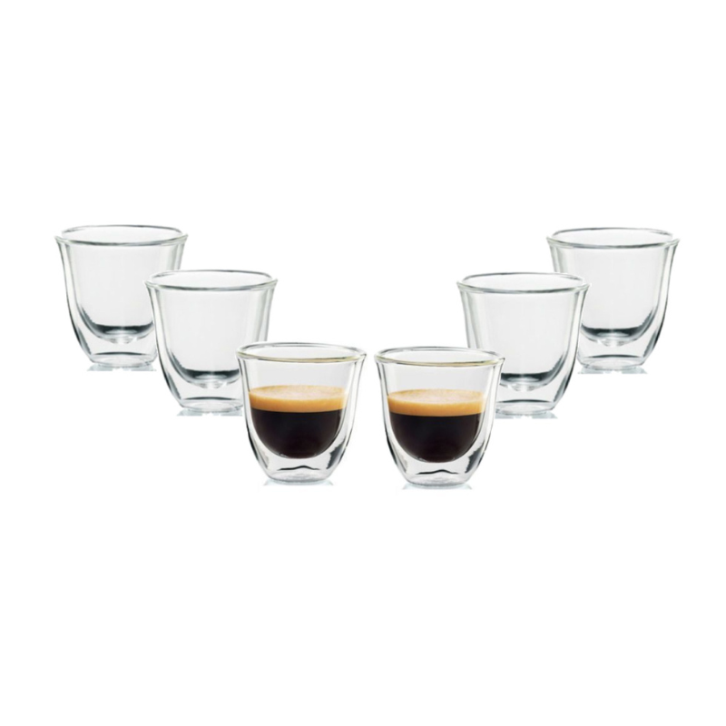 Tách Espresso Treo Tường Đôi, Bộ 6 Cái, 80 ML