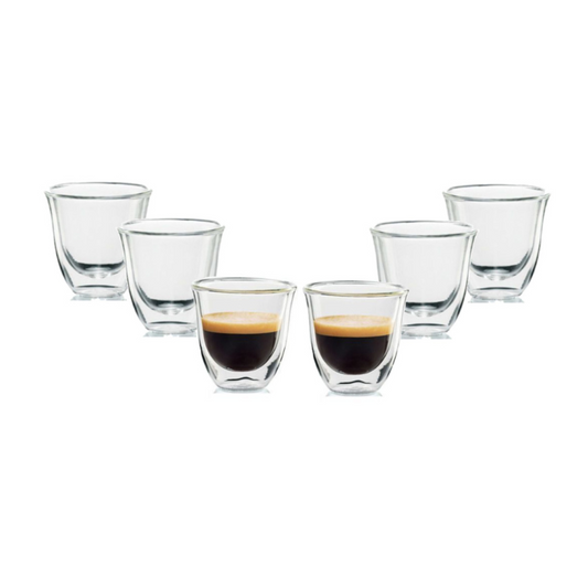 Tách Espresso Treo Tường Đôi, Bộ 6 Cái, 80 ML