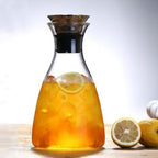 Heat Resistant Water Carafe With Stainless Steel Lid 1600 ML