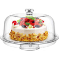 3-in-1 Acrylic Cake Stand with Dip Bowl