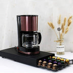 Nespresso - 40 Capsules Stylish Coffee Capsule Storage Steel Drawer